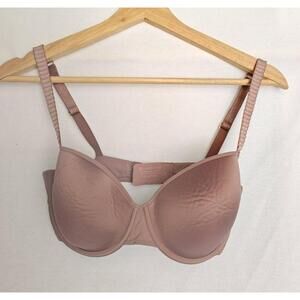 ThirdLove Bra‎ 24/7 Memory Foam T-shirt  34E Taupe Flexible Underwire